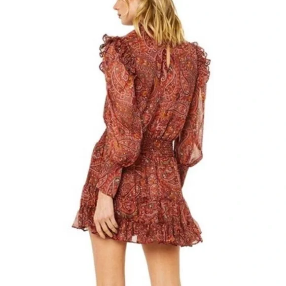 Misa Los Angeles Gianna Paisley Mini Dress - Picture 5 of 13
